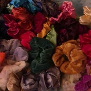 12/$10 Grab Bag - Hair Scrunchies Colorful